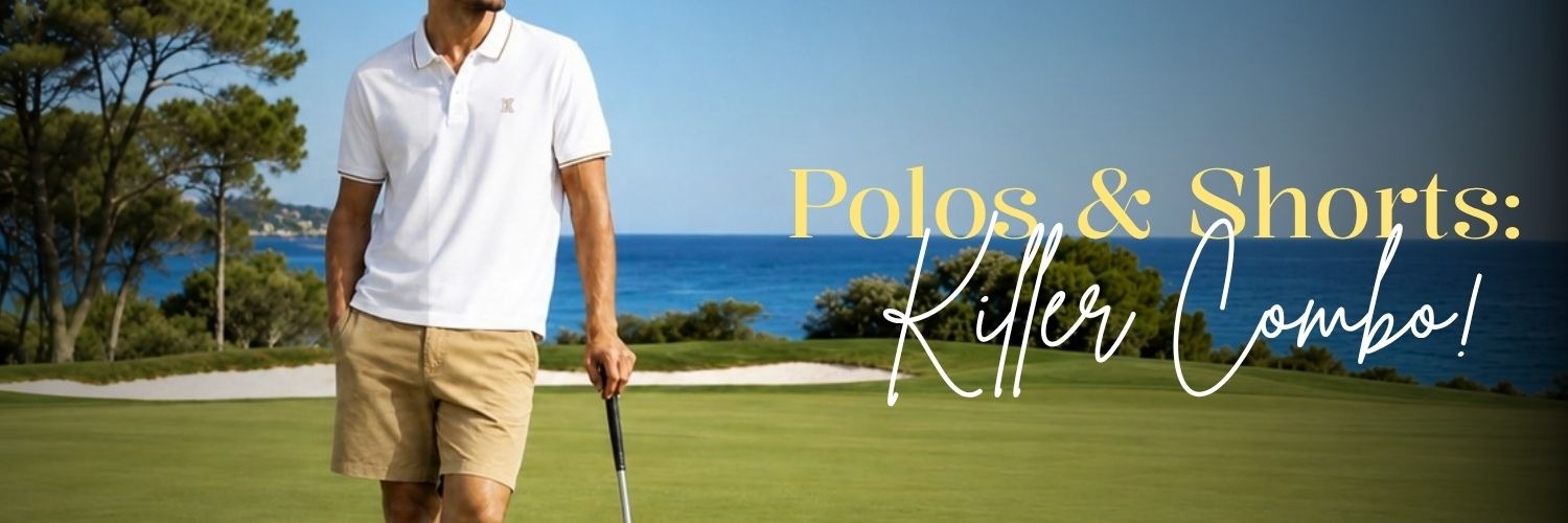 Polo T-Shirts with Shorts: The Smart Casual Formula