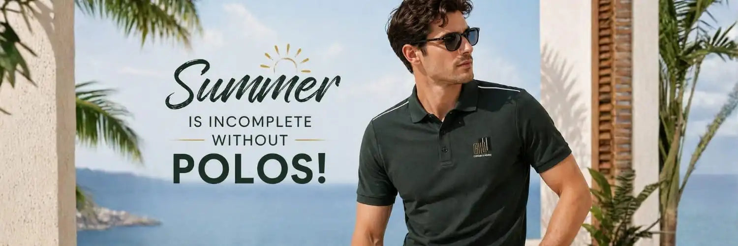 Polo T-Shirts for Men: The Smartest Summer Essential for Everyday Style