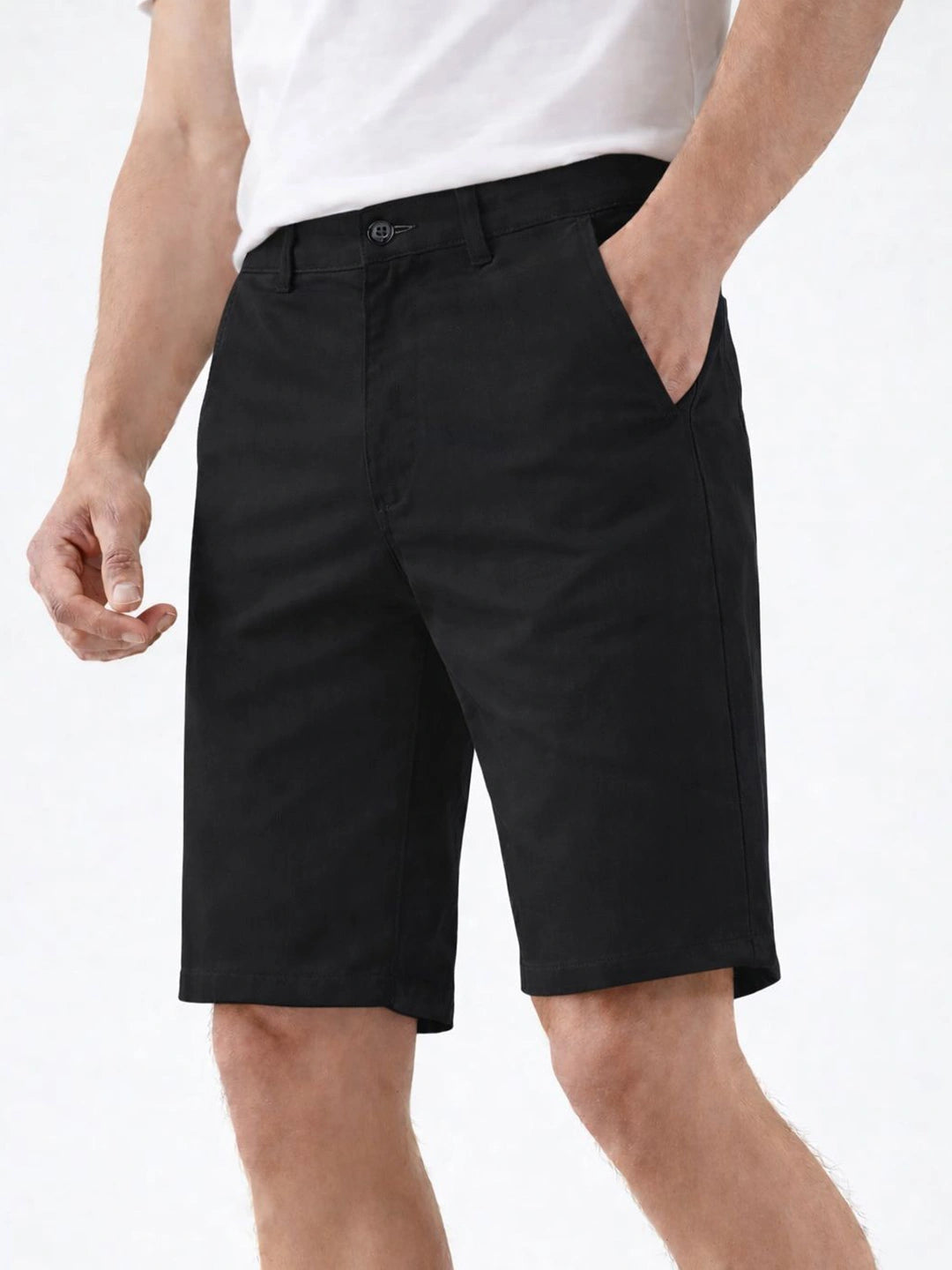 Travel Black Lycra Shorts