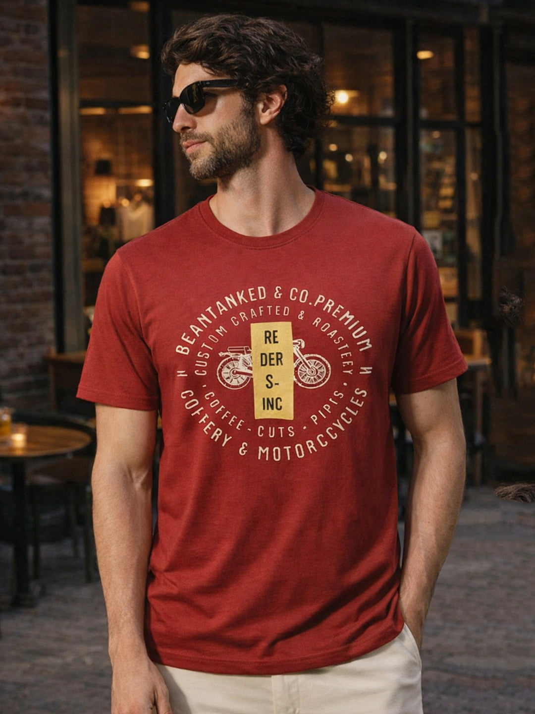 Graffiti Red T-Shirt