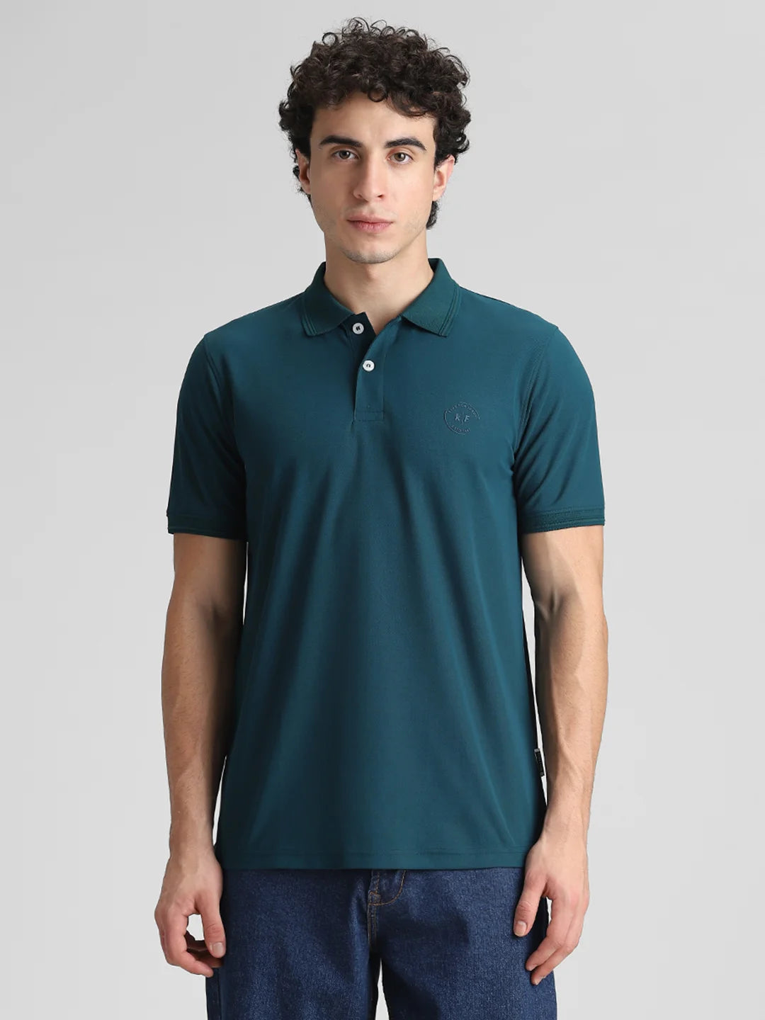 Teal Solid T-Shirt