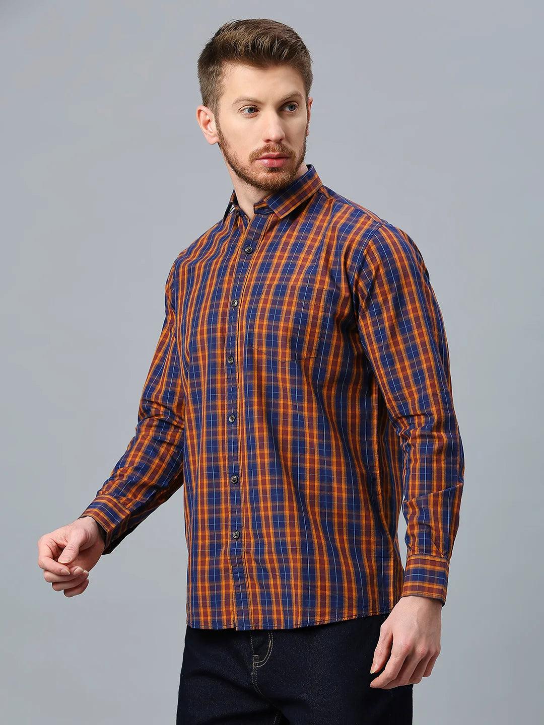 Maroon Checkered Shirt - Klub Fox