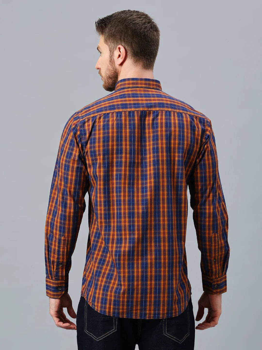 Maroon Checkered Shirt - Klub Fox