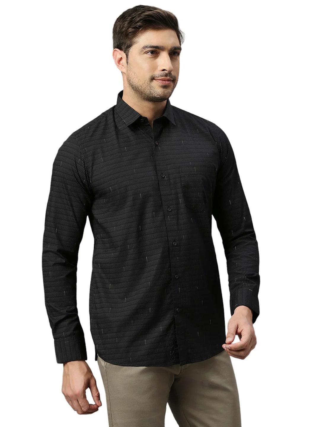 Black Printed Shirt
