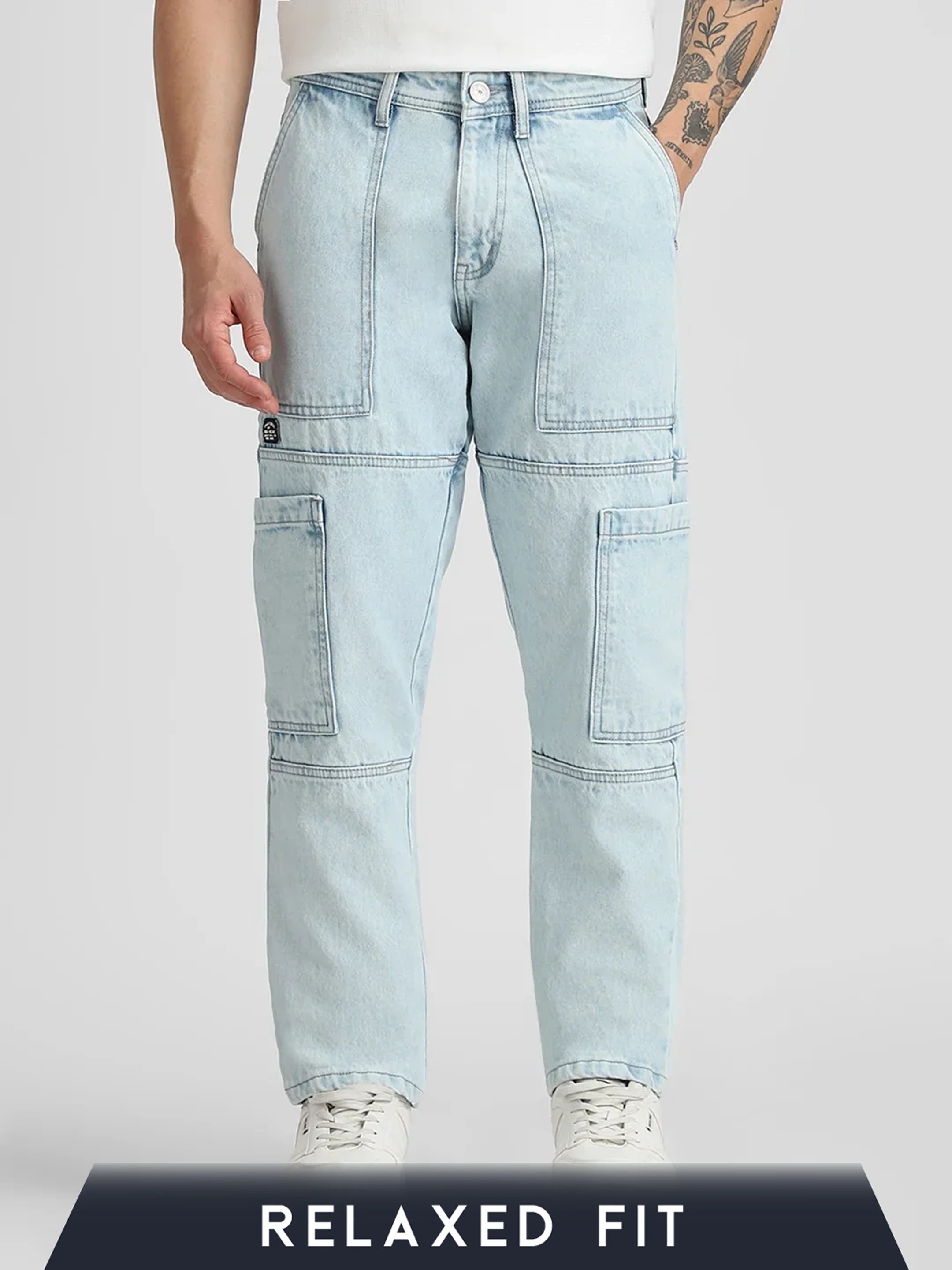 Arctic Fox Relaxed Fit Denim Cargo