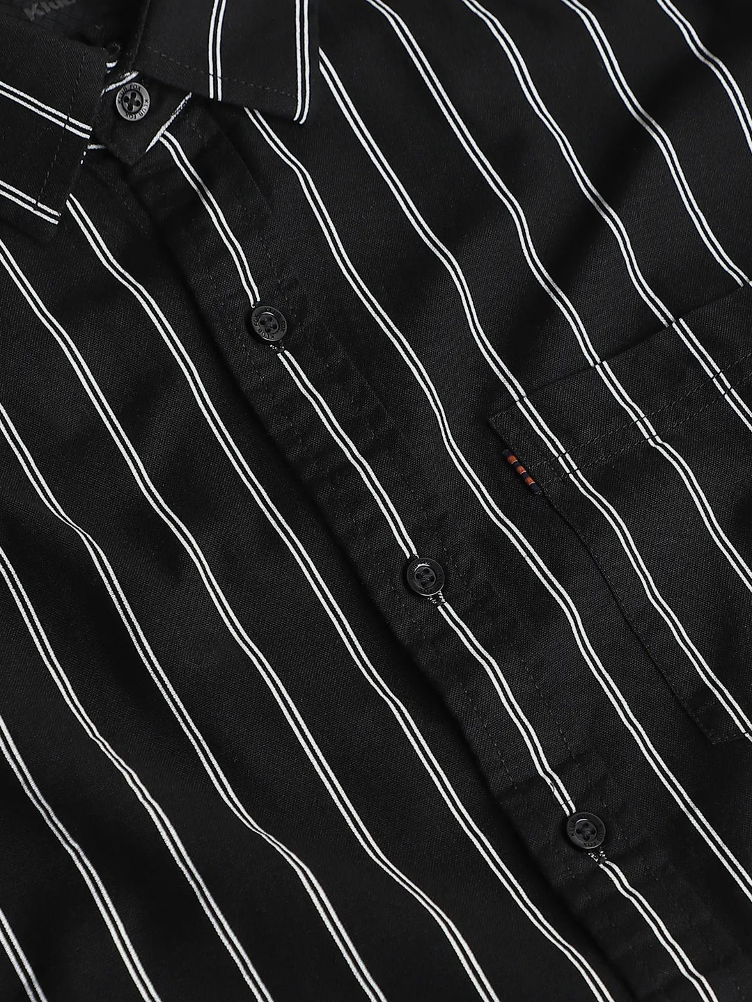 Black Striped Shirt
