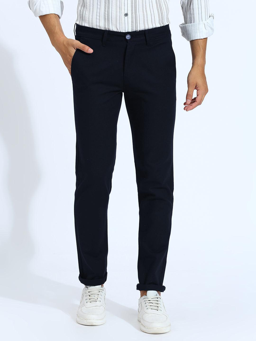 Minimal X Midnight Navy Narrow Chino Pants