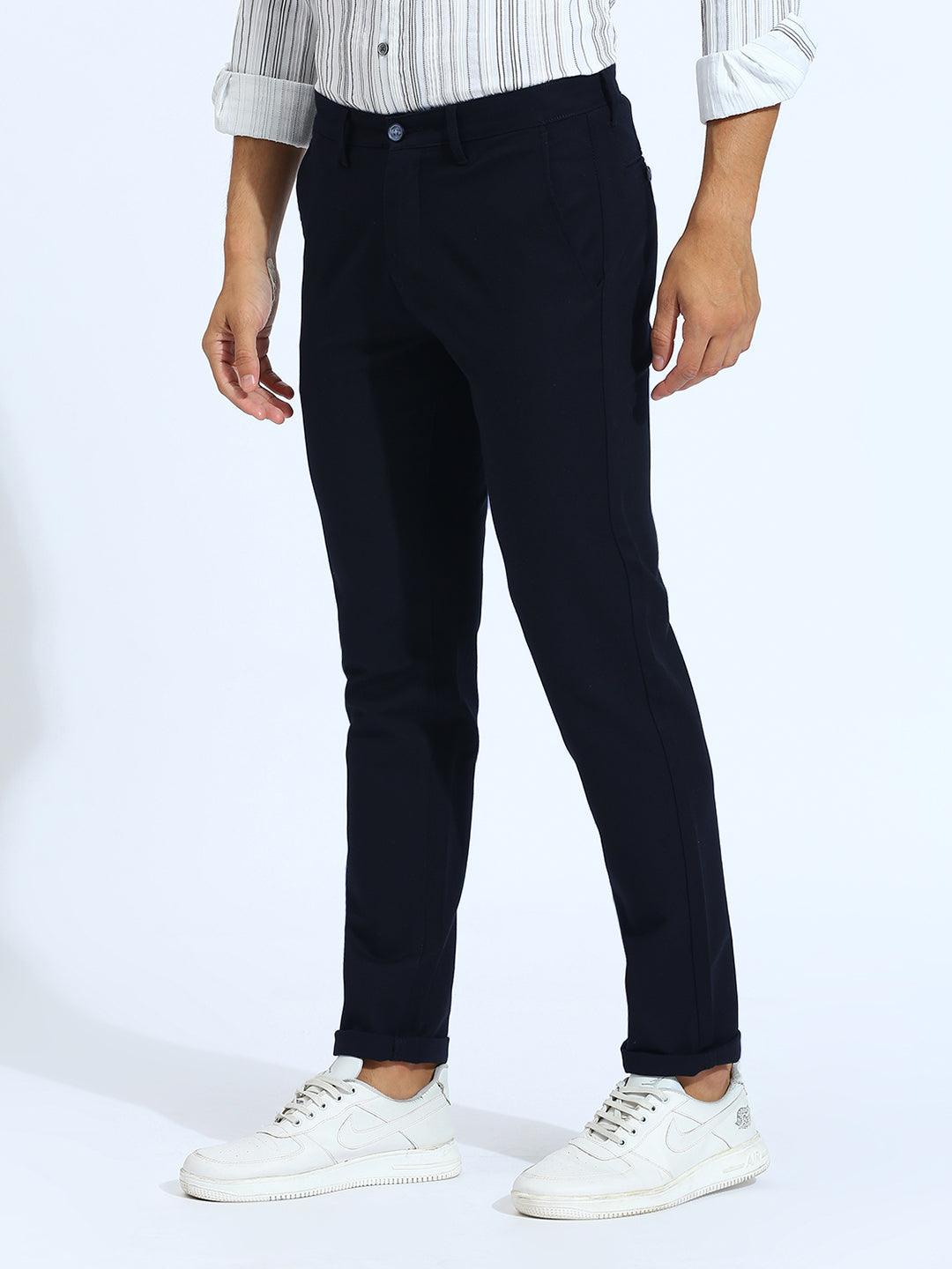 Minimal X Midnight Navy Narrow Chino Pants