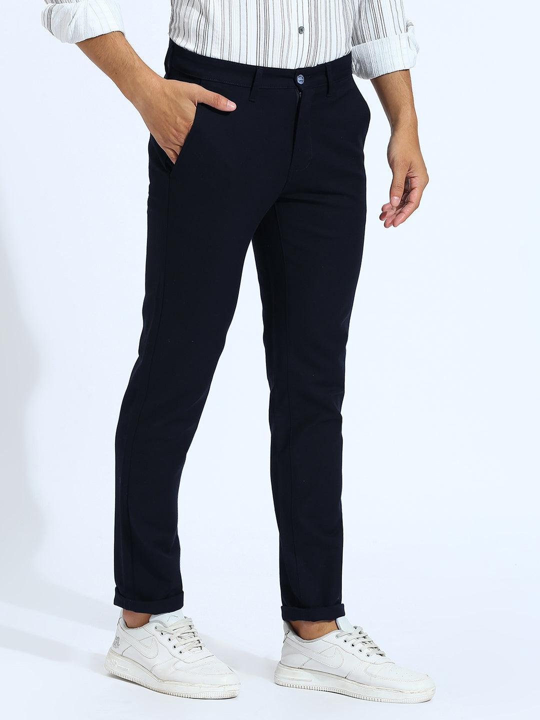 Minimal X Midnight Navy Narrow Chino Pants