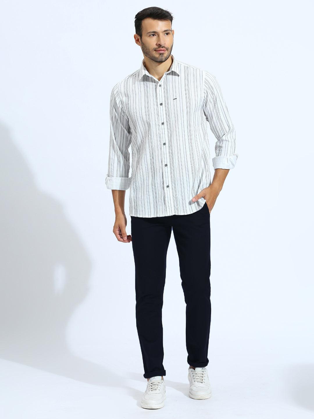 Minimal X Midnight Navy Narrow Chino Pants