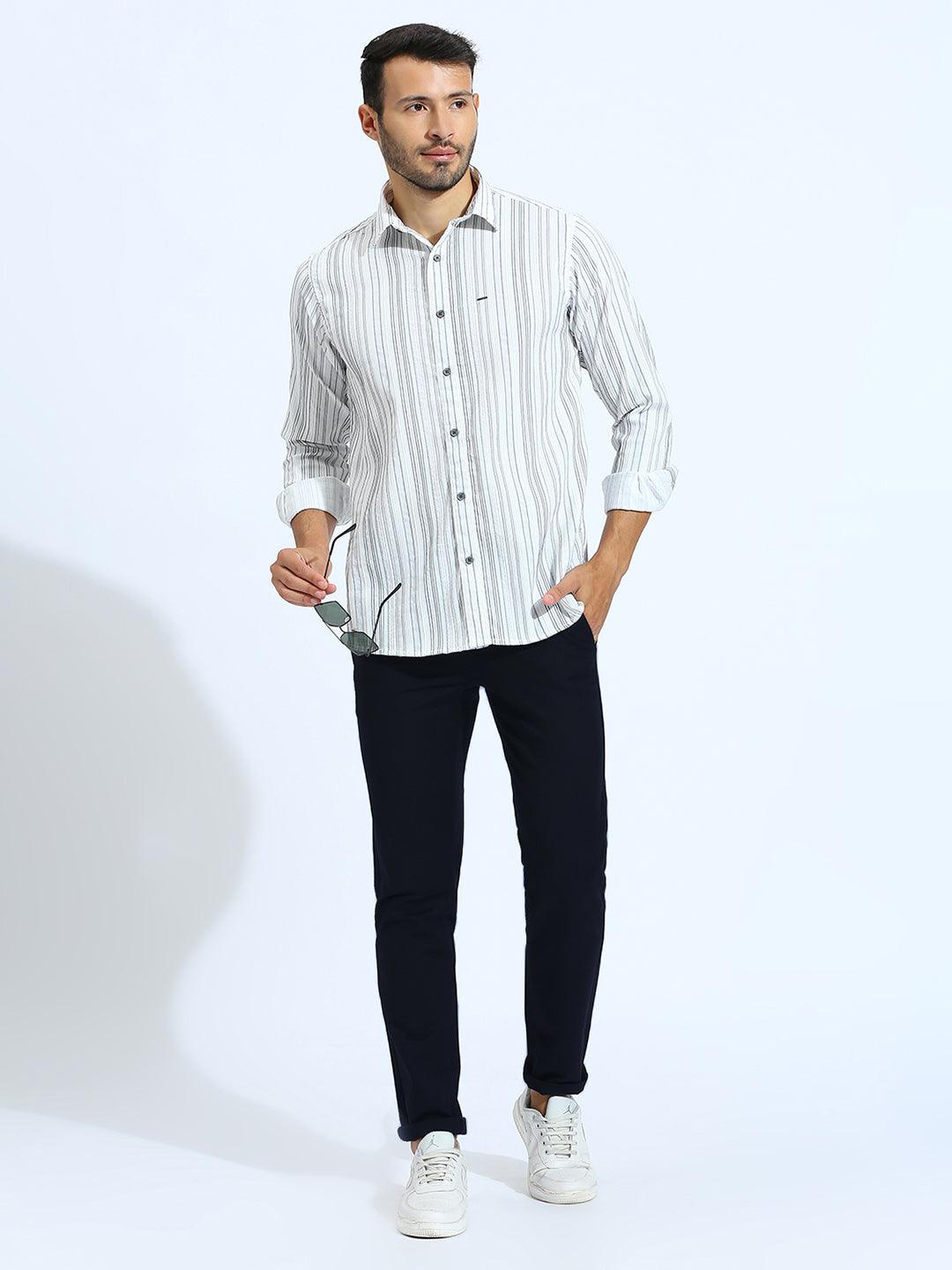 Minimal X Midnight Navy Narrow Chino Pants
