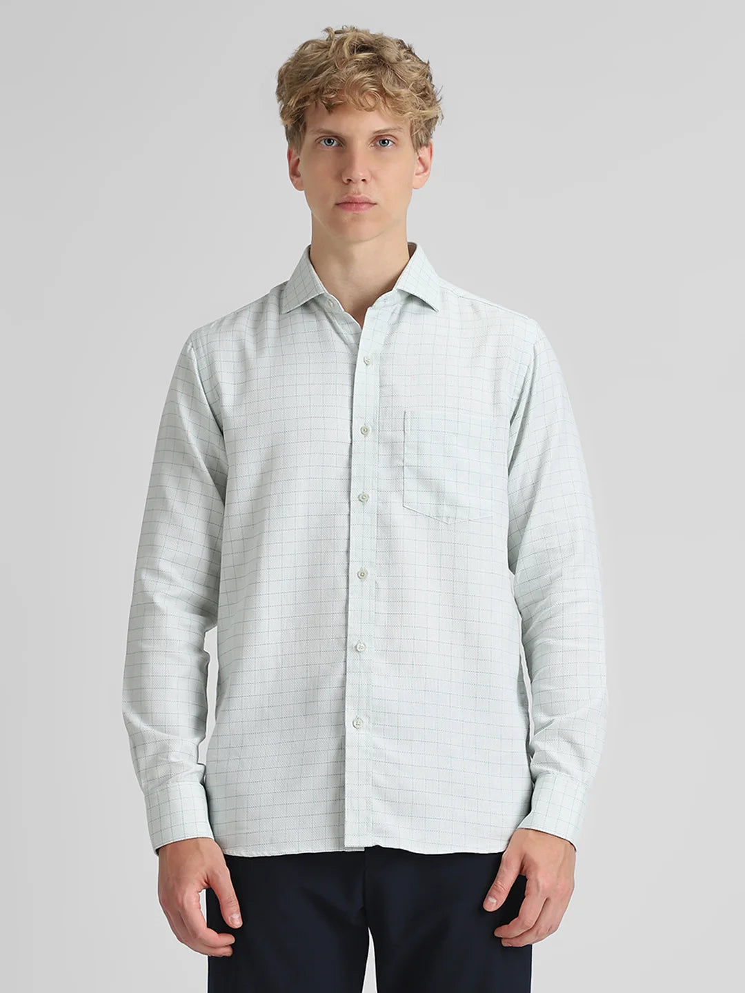 Green Checks Shirt