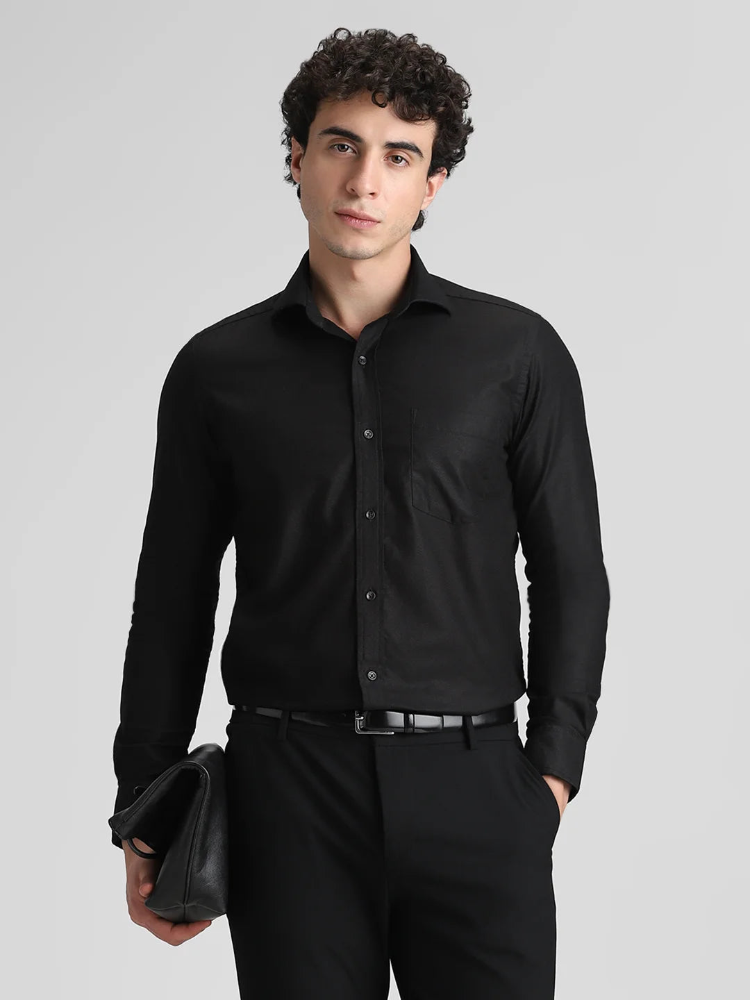 Black Dobby Shirt