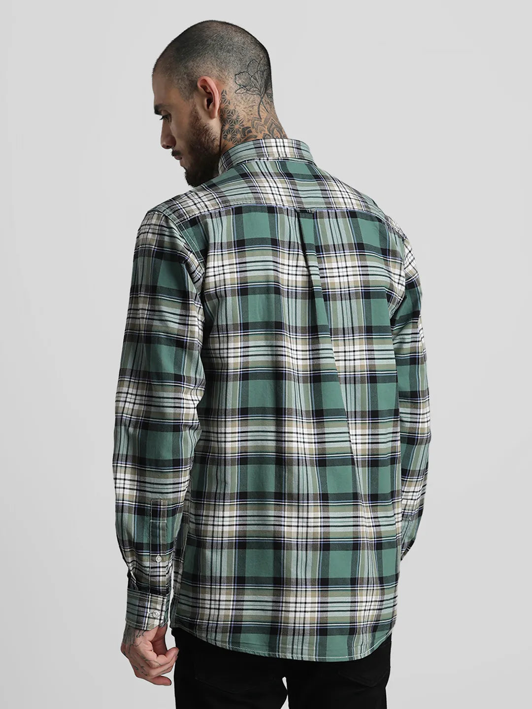 Green Checks Shirt