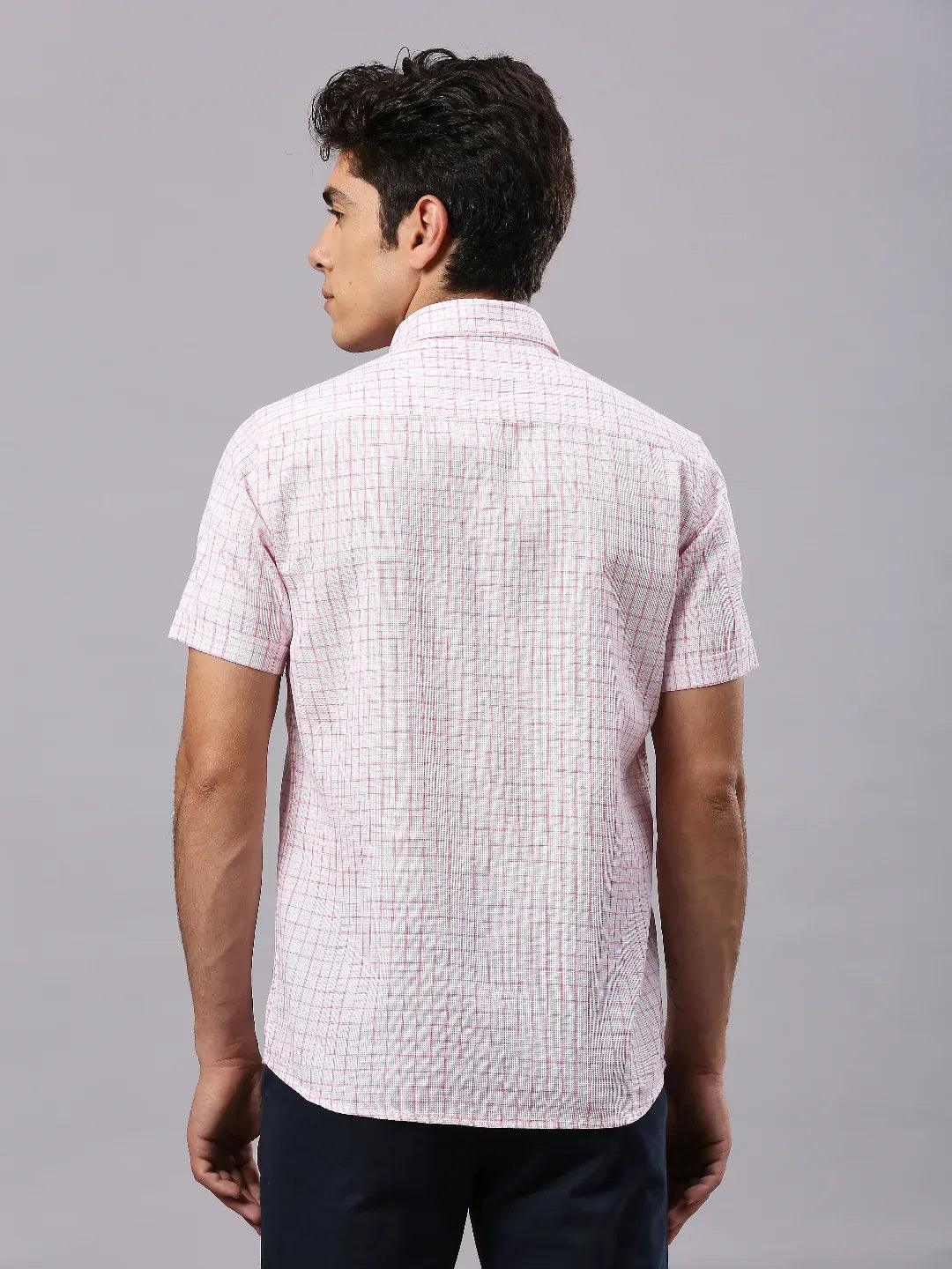 Pink Checkered Shirt