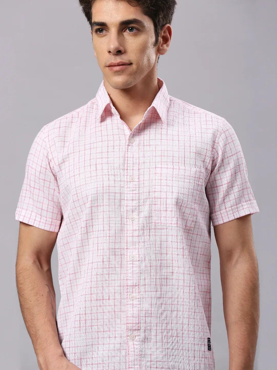 Pink Checkered Shirt