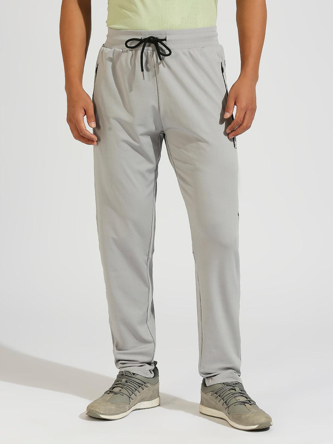 Wanderer Zip Pocket Light Grey Joggers