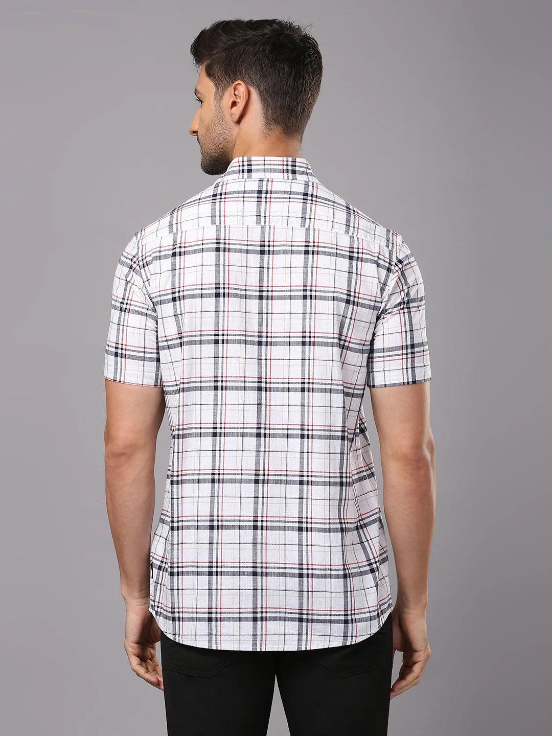 White Checkered Shirt