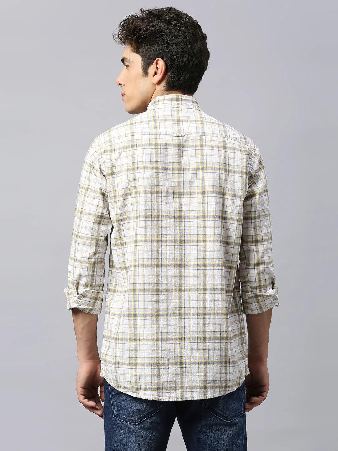 Grey Checkered Shirt