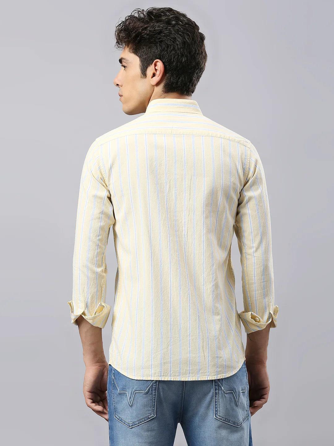 Yellow Striped Shirt