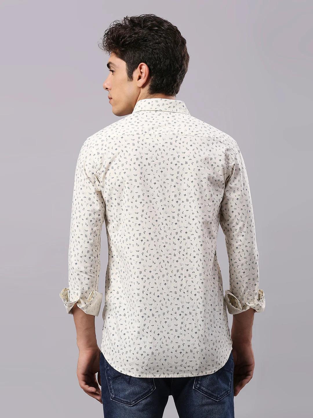 Yellow Printed Shirt