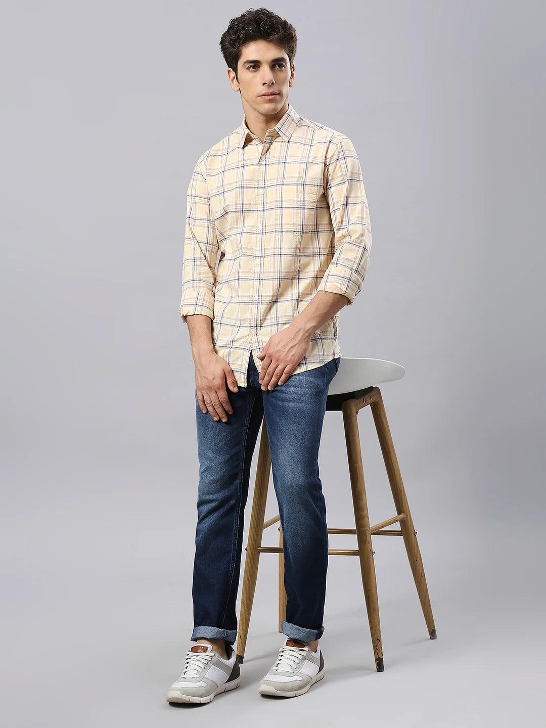 Mango Checkered Shirt