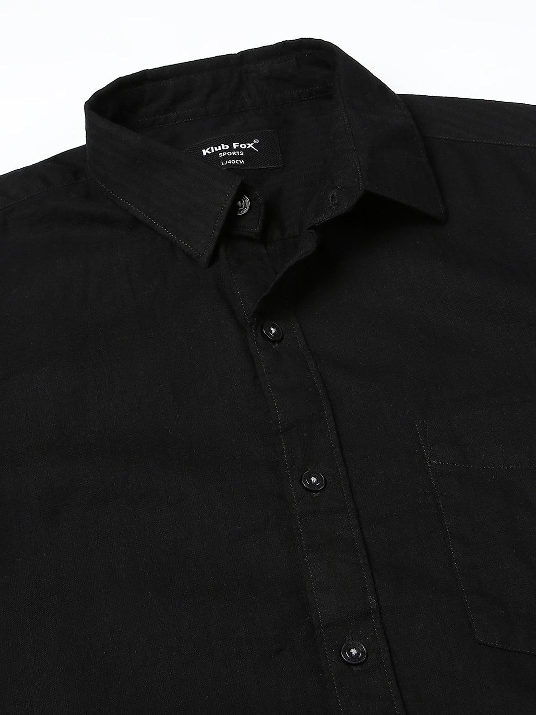 All Day Solid Black Shirt
