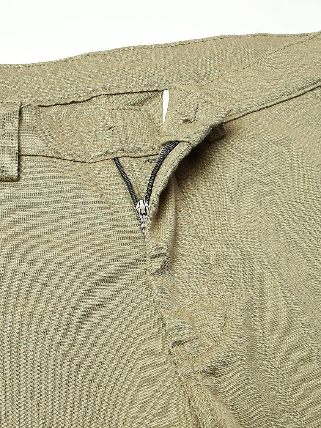Olive Tapered Narrow Fit Chino Pants