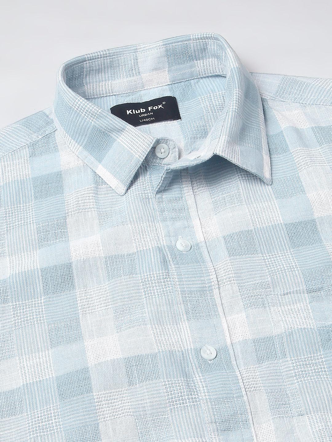 Grey Checkered Shirt