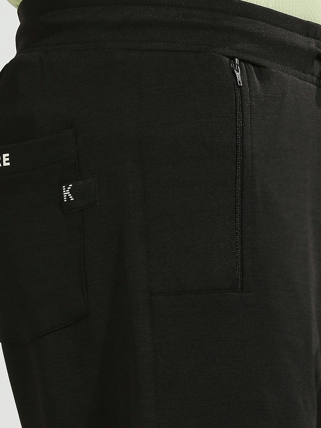 All Day Black Stretchable Shorts