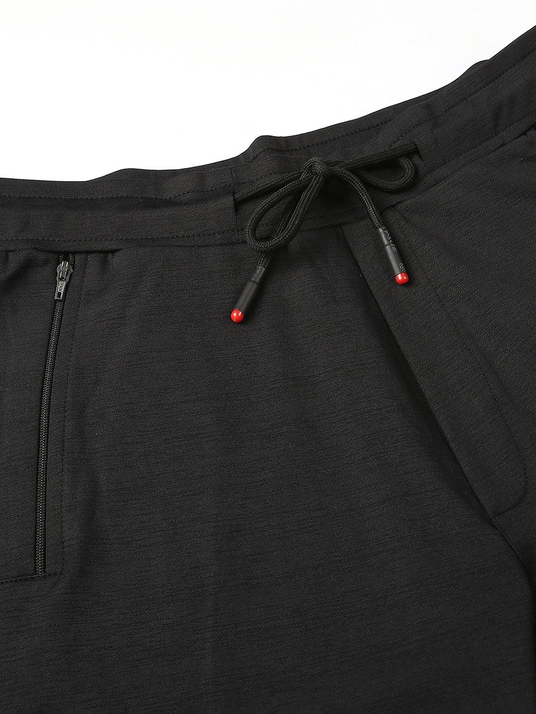 All Day Black Stretchable Shorts