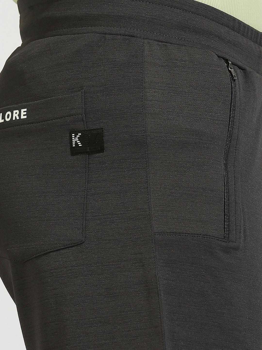 All Day Dark Grey Stretchable Shorts