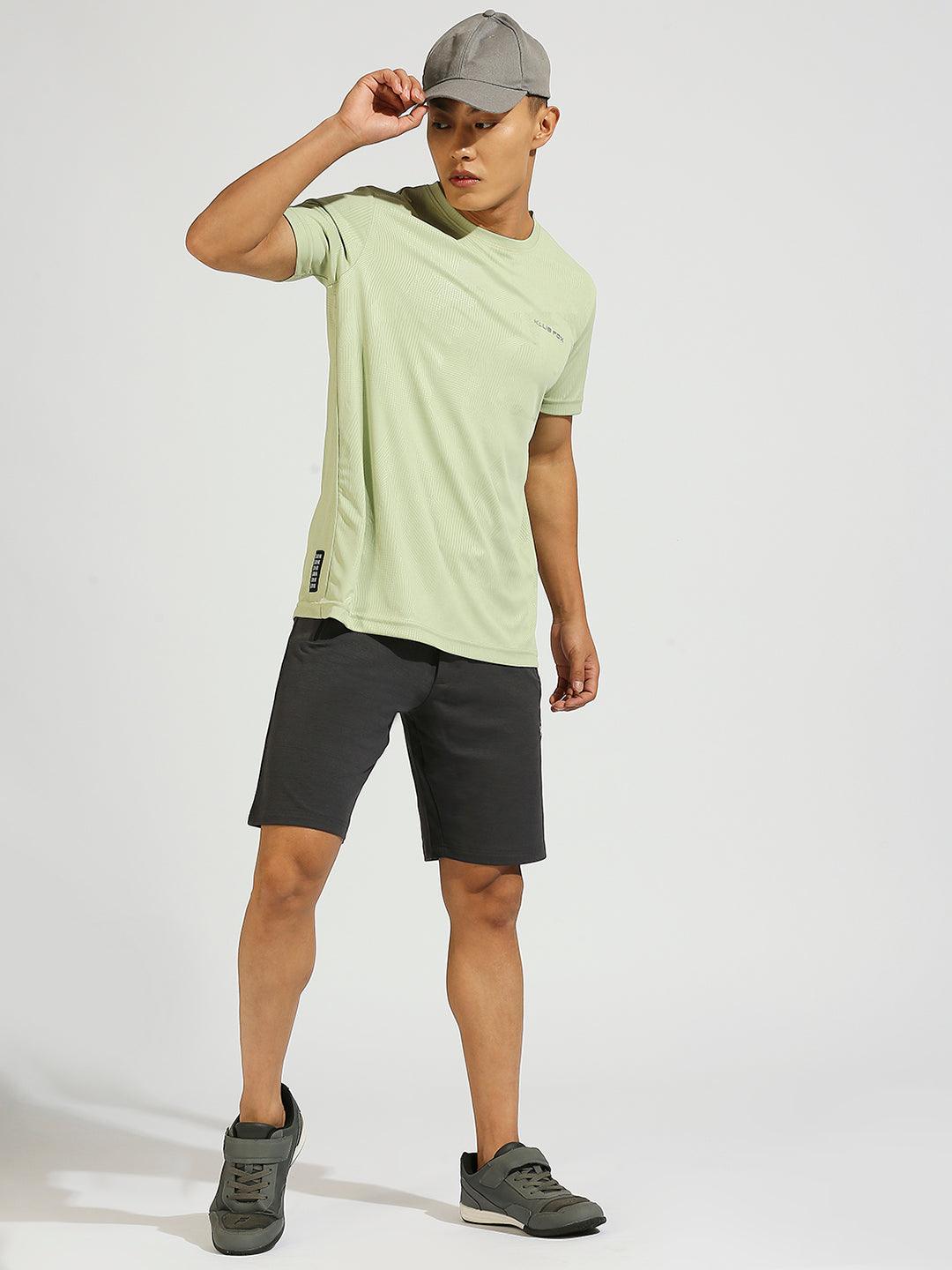 All Day Dark Grey Stretchable Shorts