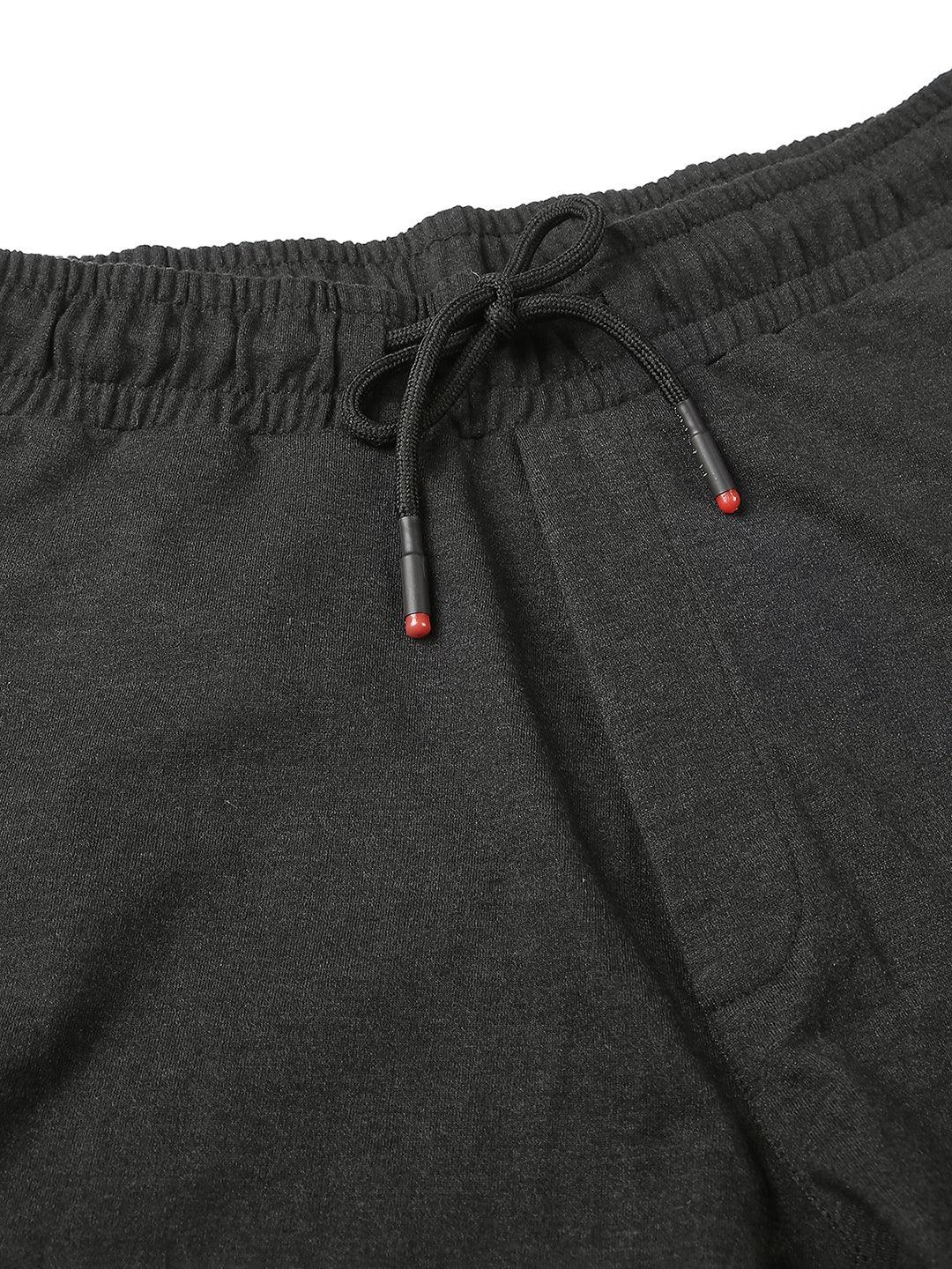 All Day Dark Grey Stretchable Shorts