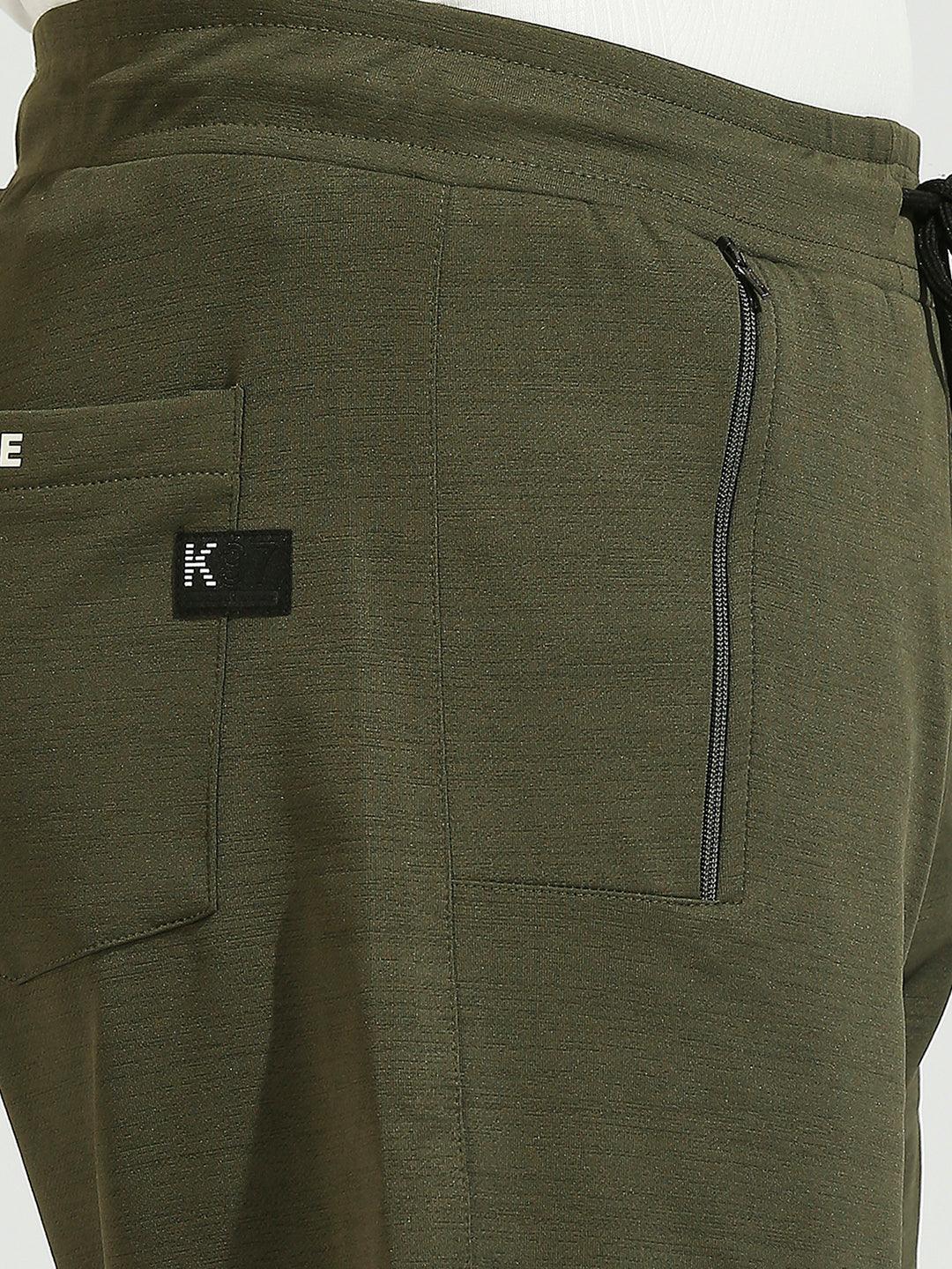 All Day Olive Stretchable Shorts
