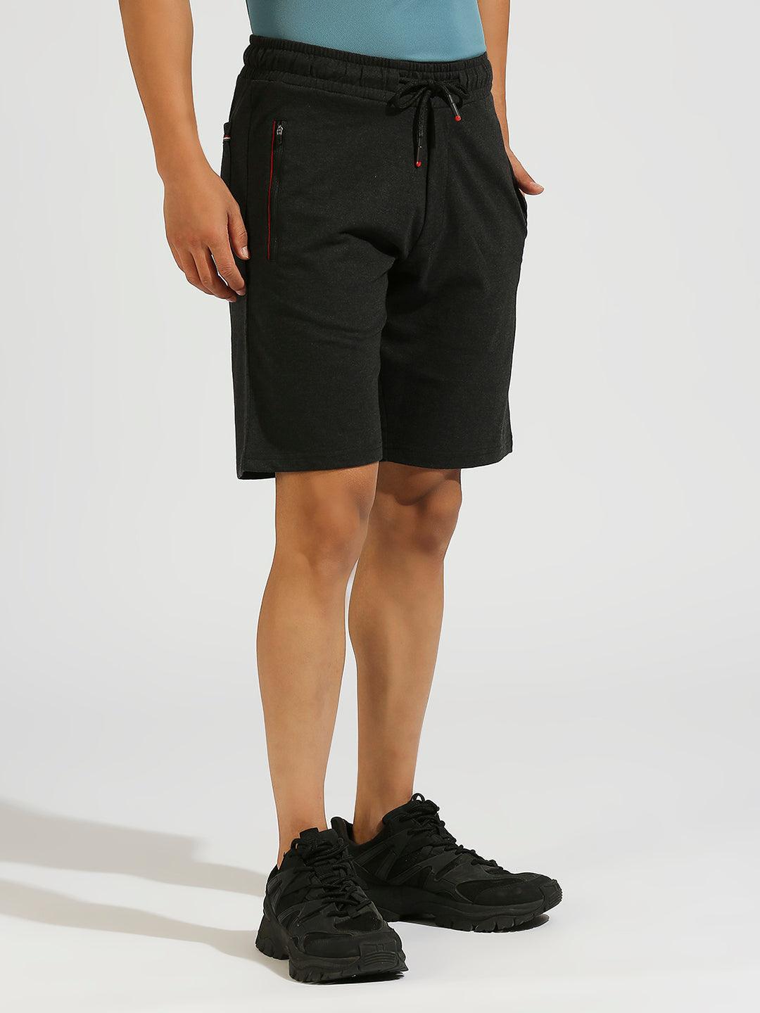 All Day Lightweight Charcoal Stretchable Shorts