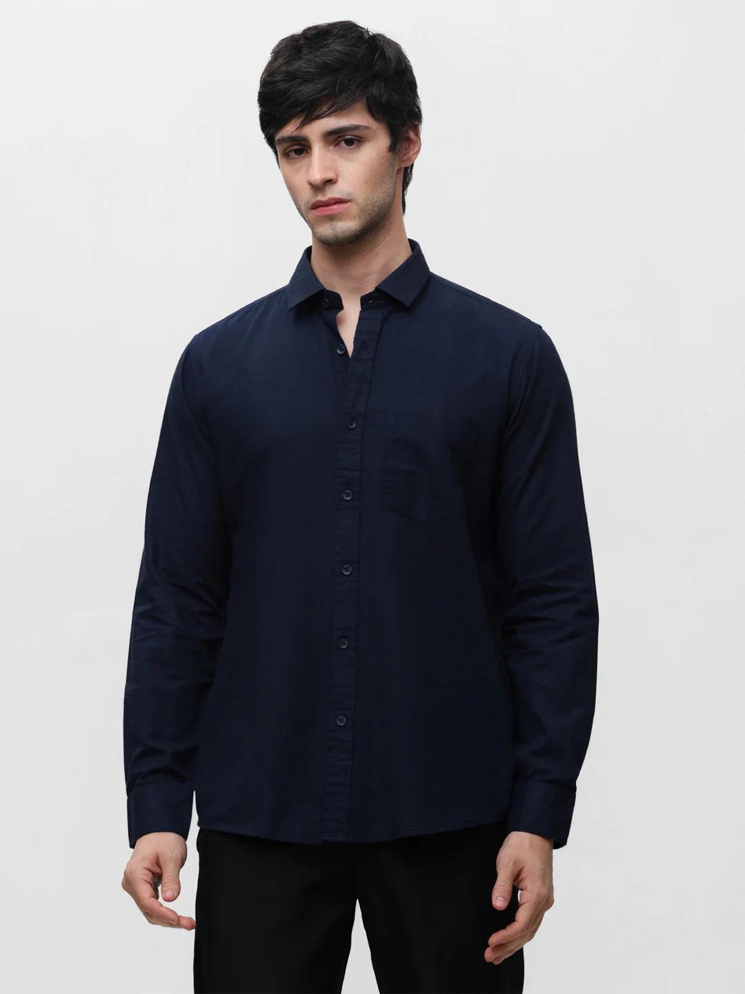 Navy Solid Shirt