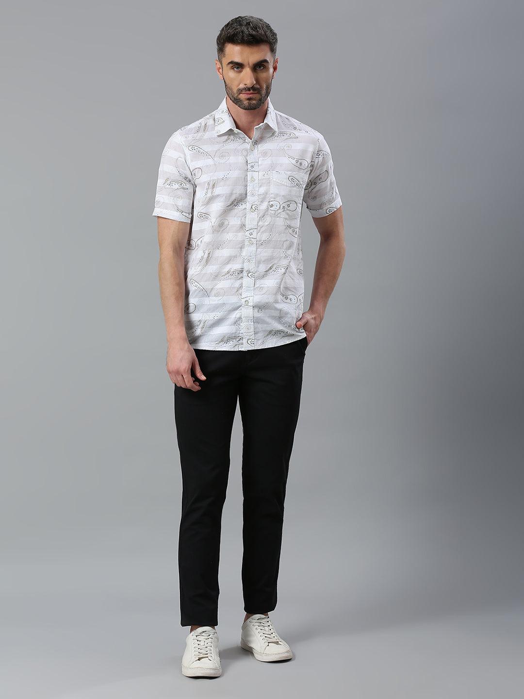 Charcoal Black Narrow Chino Pants