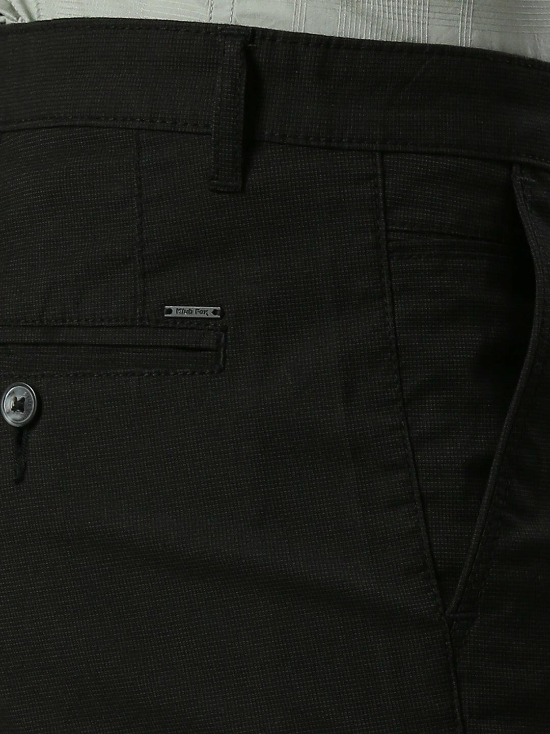 Charcoal Black Narrow Chino Pants