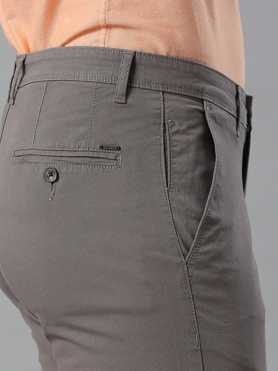 Light Grey Narrow Chino Pants
