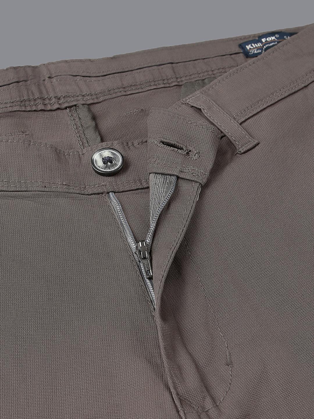 Light Grey Narrow Chino Pants