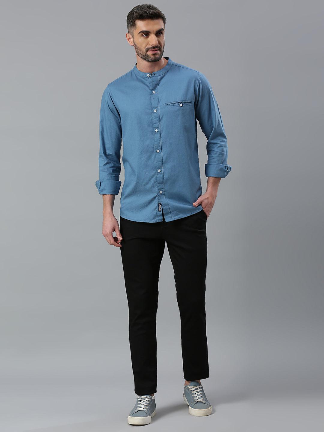 Jet Black Narrow Chino Pants