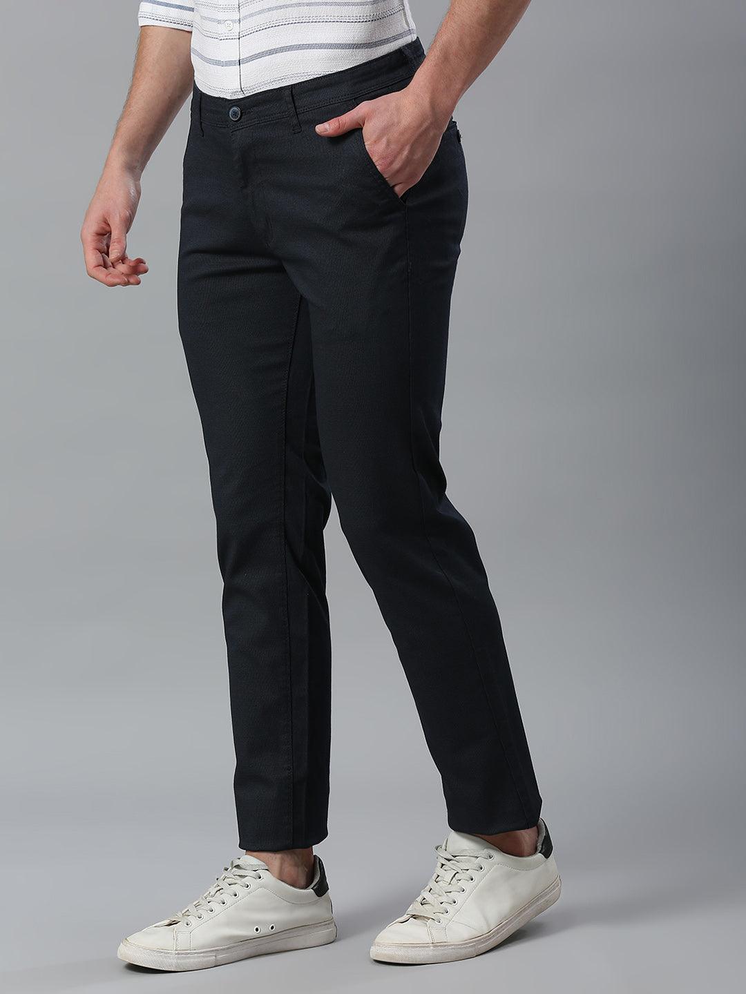 Space Grey Narrow Chino Pants