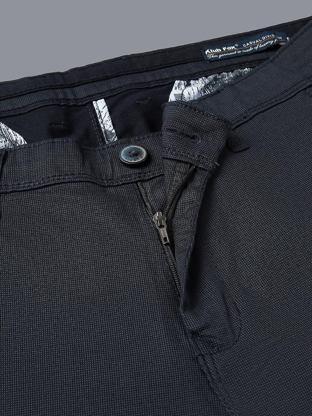 Space Grey Narrow Chino Pants