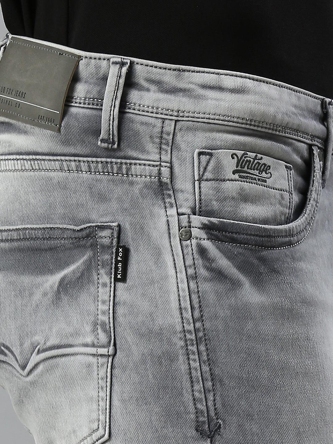 Stealth Grey Cloud Skinny Fit Jeans