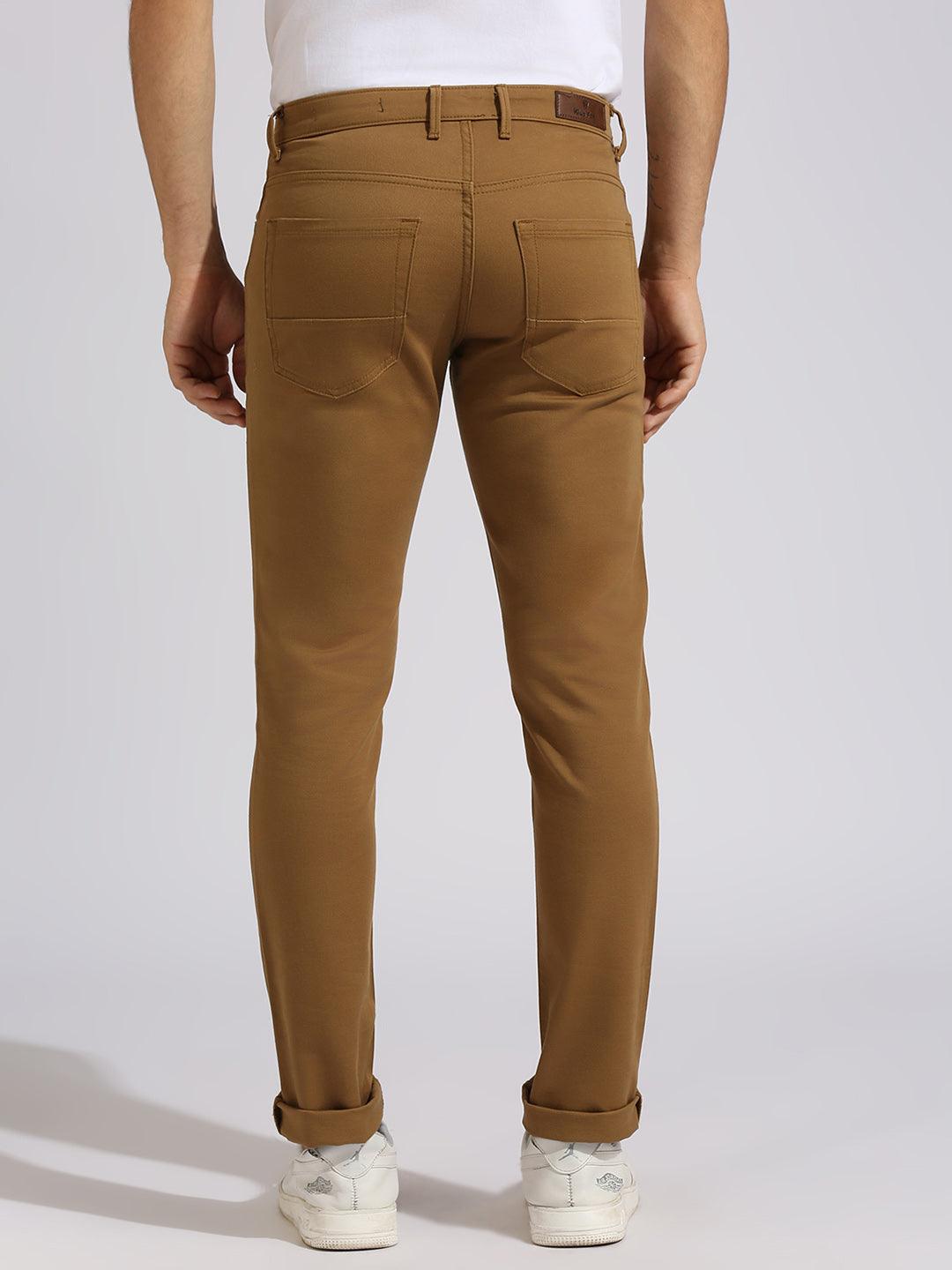 Minimal X Chocolate Brown Skinny Fit Jeans