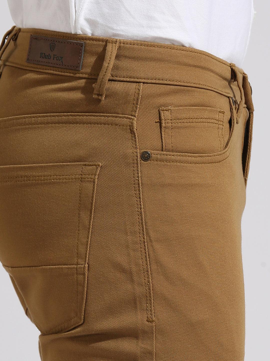 Minimal X Chocolate Brown Skinny Fit Jeans