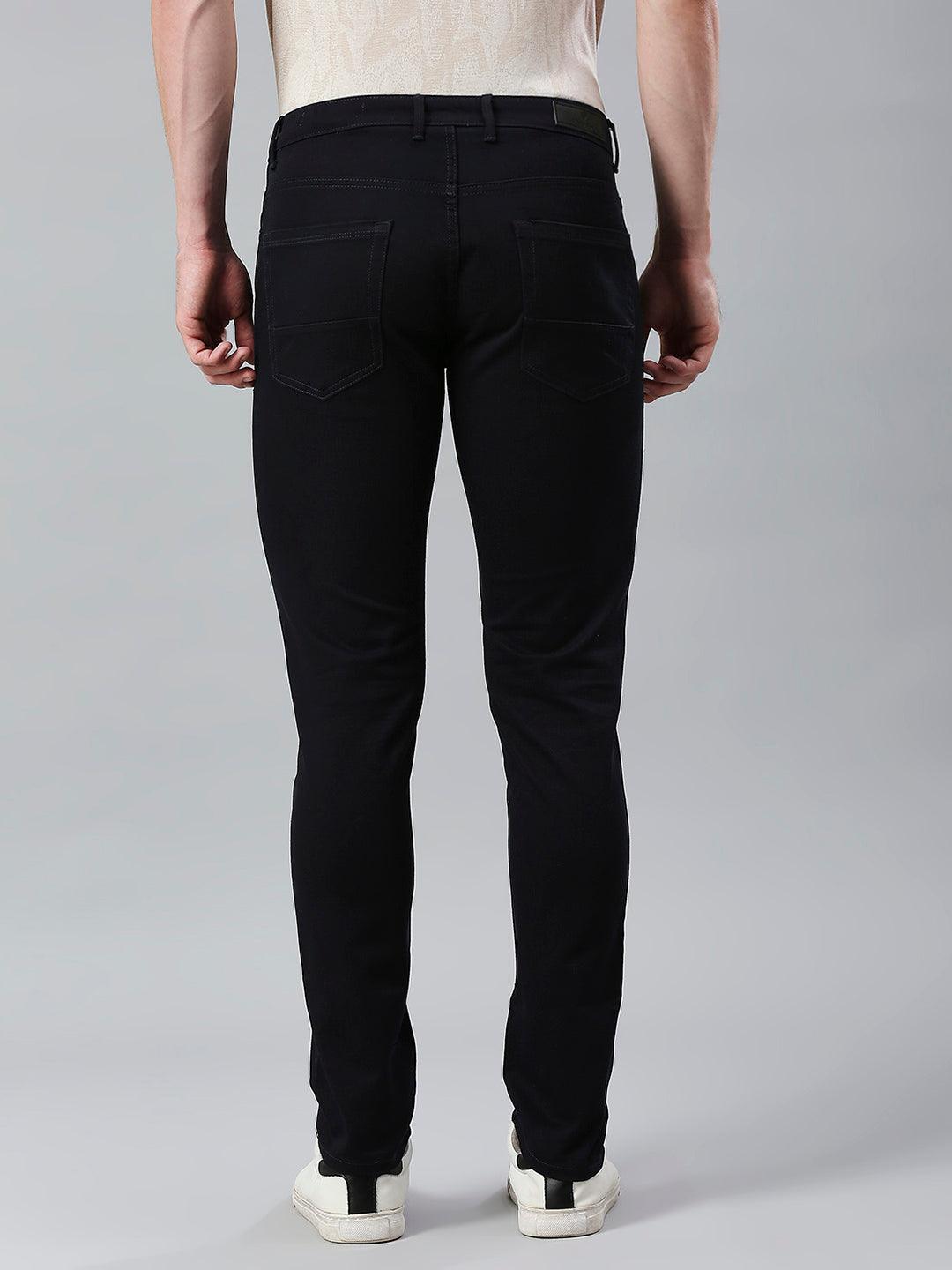 Minimal X Jet Black Skinny Fit Jeans