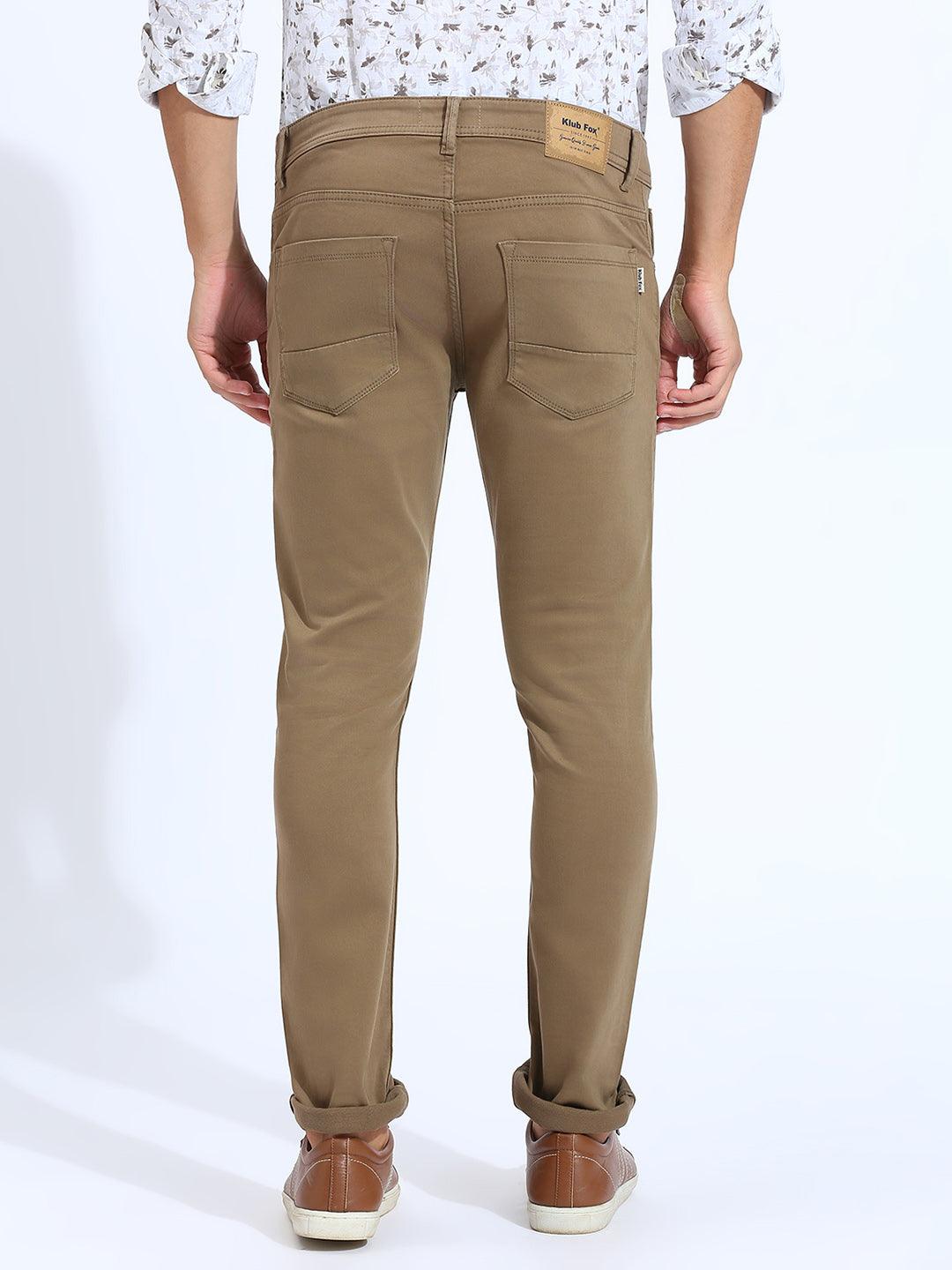 Minimal X Desert Beige Skinny Fit Jeans