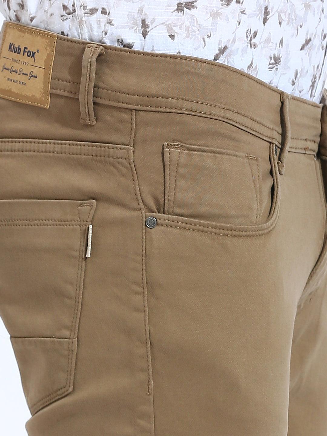 Minimal X Desert Beige Skinny Fit Jeans